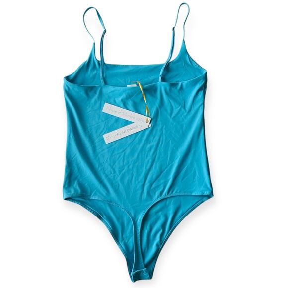House of Harlow 1960 All Day Contour Bodysuit - L - Blue - Picture 11 of 12